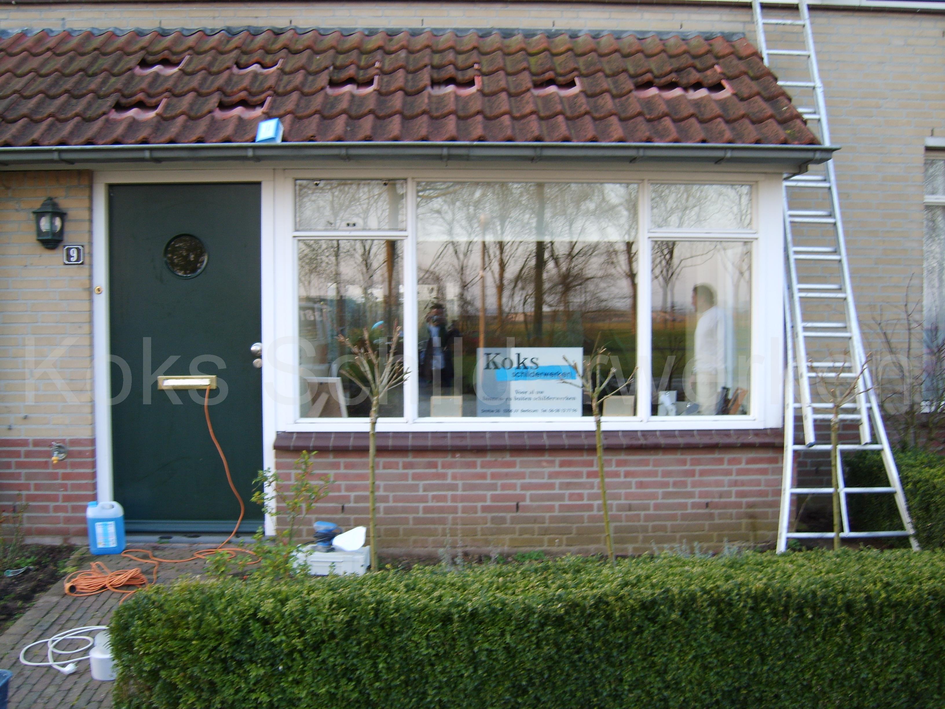 Voorbereidend werk Rosmalen schilderen woonhuis