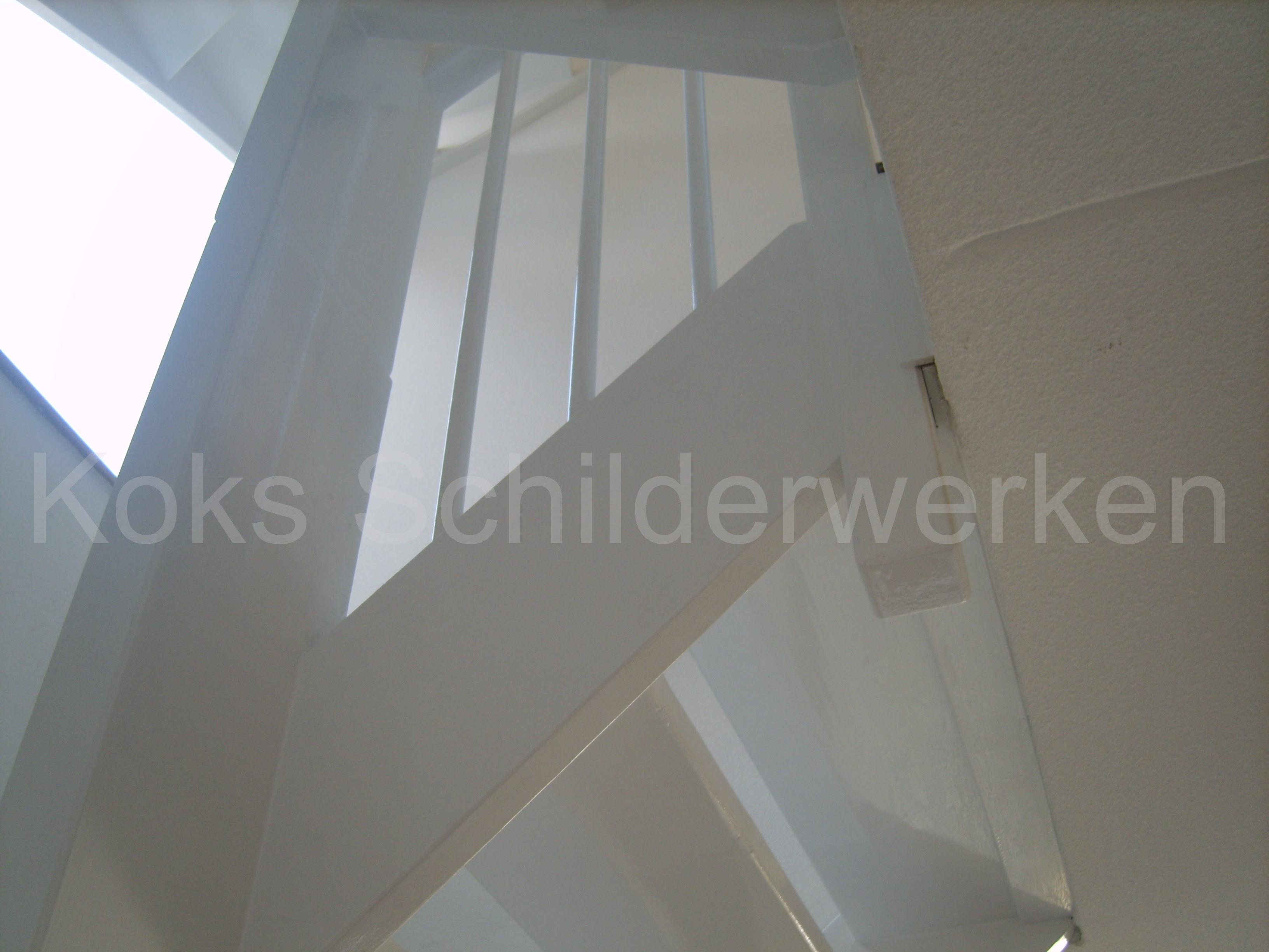 Binnenschilderwerk trappenhuis Heeswijk-Dinther