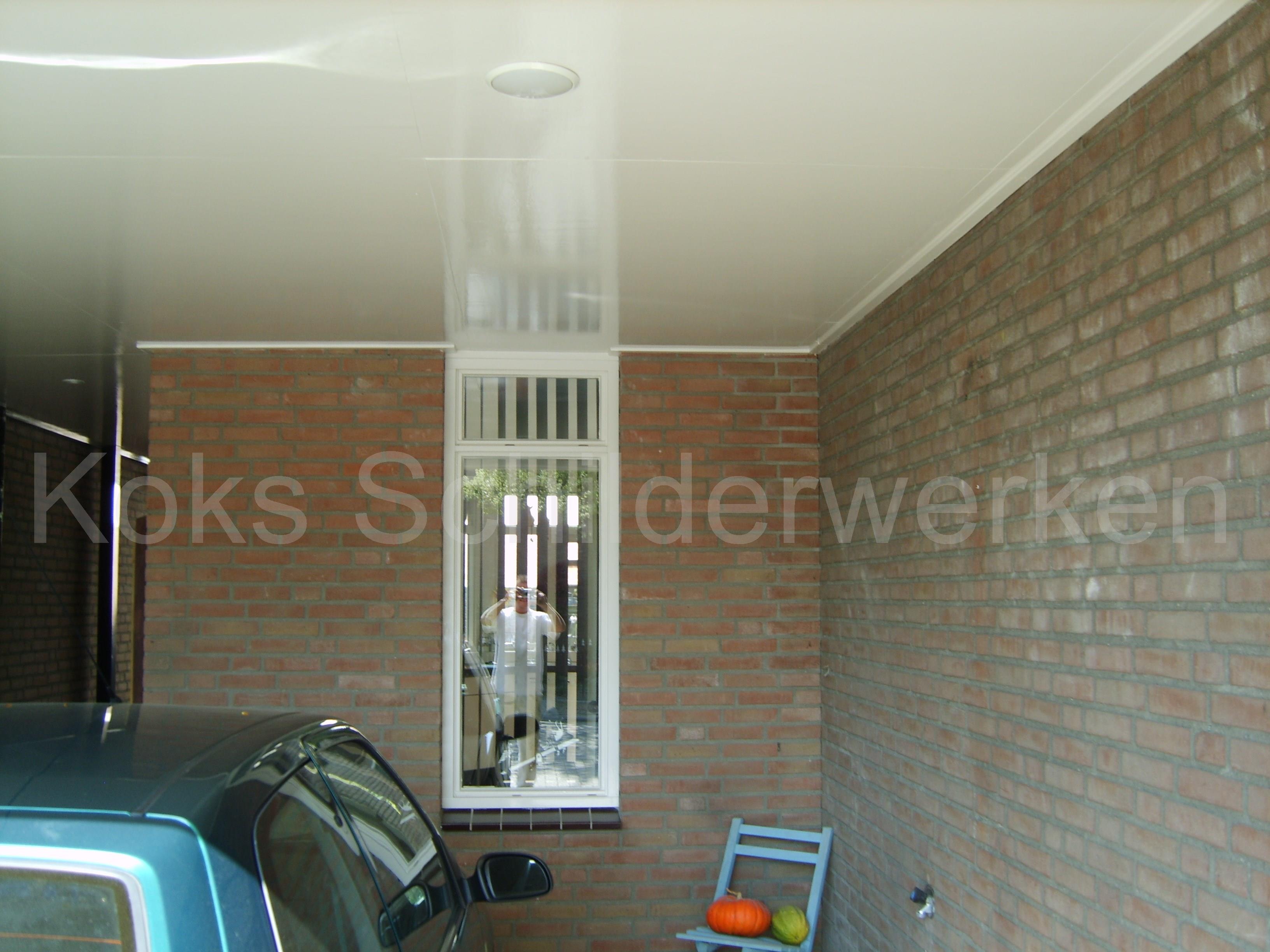 Plafond carport Sint Michielsgestel