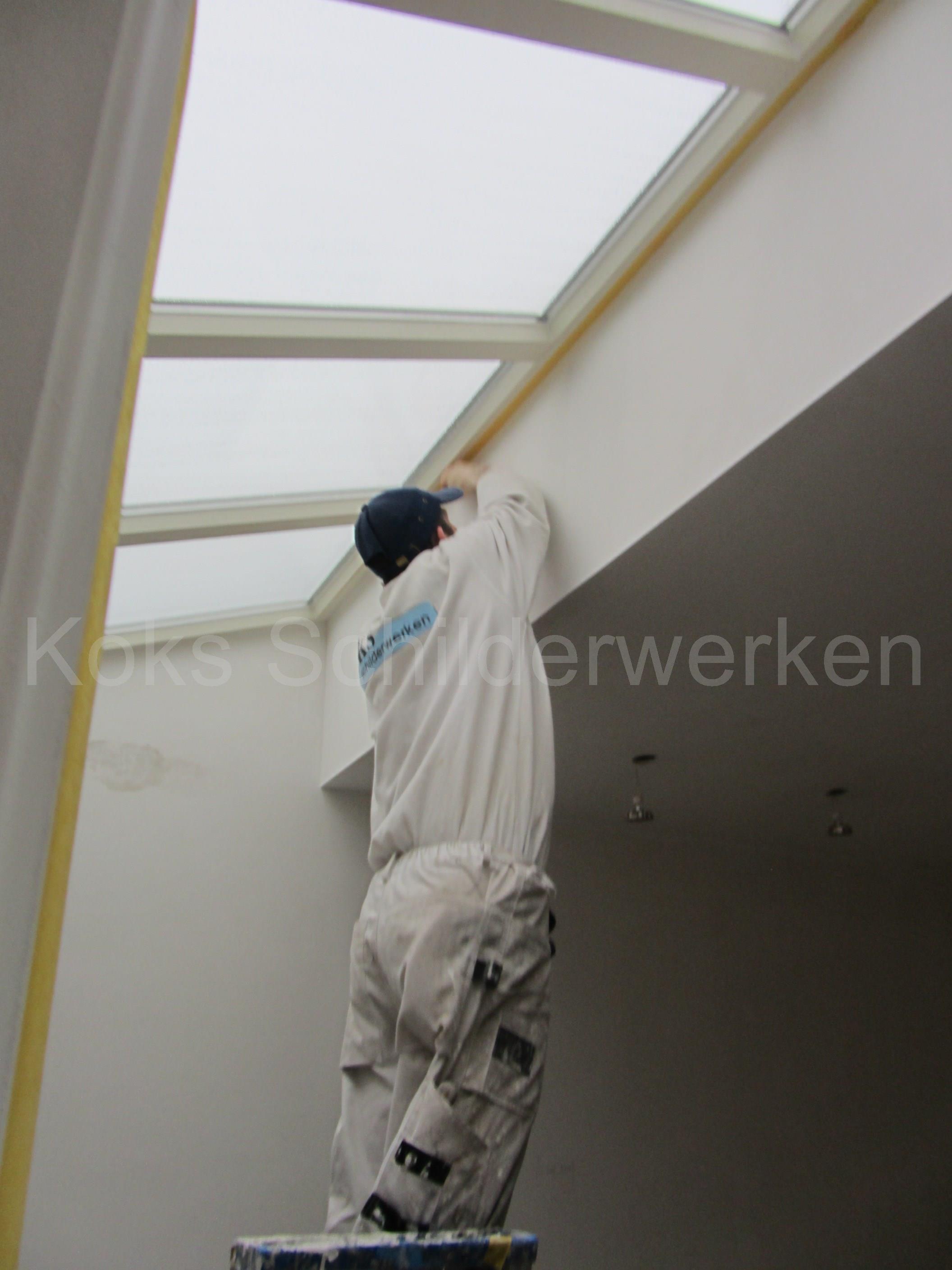 Latex en binnenschilderwerk aanbouw in Schijndel